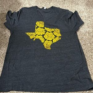 Boutique Style Yellow Rose of Texas Shirt, Women’s